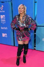 BEBE REXHA at MTV European Music Awards 2018 in Bilbao 11/04/2018