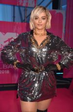 BEBE REXHA at MTV European Music Awards 2018 in Bilbao 11/04/2018
