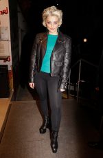 BEBE REXHA at Voltage FM at NRJ Radio Studios in Paris 11/21/2018