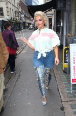 BEBE REXHA in Jeans Out in London 11/23/2018