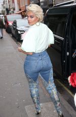BEBE REXHA in Jeans Out in London 11/23/2018