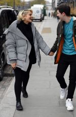 BEBE REXHA Out and About in London 11/22/2018