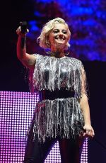 BEBE REXHA Performs at Free Radio Live Hits at Genting Arena in Birmingham 11/24/2018