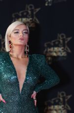 BEBEREXHA at NRJ Music Awards 2018 in Cannes 11/10/2018