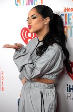 BECKY G at Iheartradio Fiesta Latina in Miami 11/03/2018