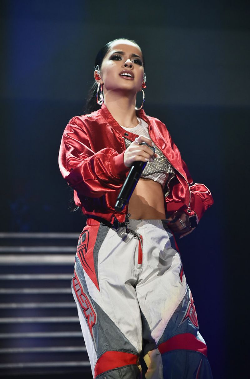 BECKY G Performs at Iheartradio Fiesta Latina in Miami 11/03/2018 ...