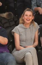 BEHATI PRINSLOO and Adam Levine at LA Lakers Game in Los Angeles 11/23/2018
