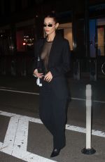 BELLA HADID Night Out in New York 11/04/2018