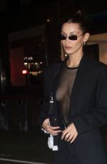 BELLA HADID Night Out in New York 11/04/2018