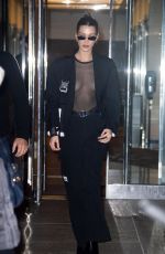 BELLA HADID Night Out in New York 11/04/2018
