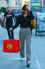 BELLA HADID Out Shopping in New York 11/03/2018