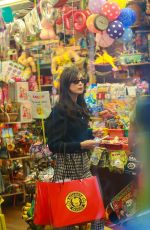 BELLA HADID Out Shopping in New York 11/03/2018
