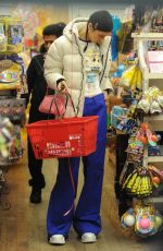 BELLA HADID Out Shopping in New York 11/16/2018