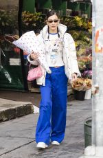 BELLA HADID Out Shopping in New York 11/16/2018