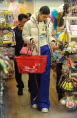 BELLA HADID Out Shopping in New York 11/16/2018