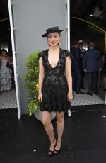 BELLA HEATHCOTE at Flemington Racecourse Derby Day in Melbourne 11/03/2018