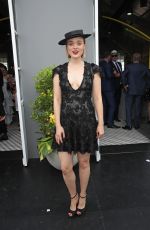 BELLA HEATHCOTE at Flemington Racecourse Derby Day in Melbourne 11/03/2018