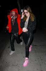 BELLA THORNE at Delilah in West Hollywood 11/15/2018