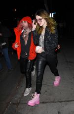BELLA THORNE at Delilah in West Hollywood 11/15/2018