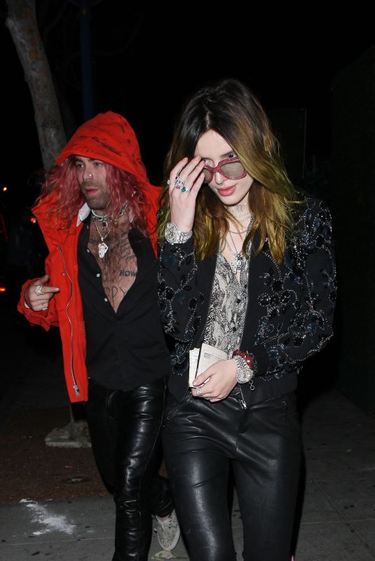 BELLA THORNE at Delilah in West Hollywood 11/15/2018