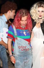BELLA THORNE at Halloween Party in Los Angeles 10/30/2018
