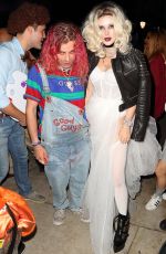 BELLA THORNE at Halloween Party in Los Angeles 10/30/2018