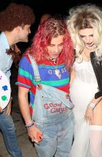 BELLA THORNE at Halloween Party in Los Angeles 10/30/2018