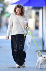 BETHANY JOY LENZ Out with Her Dog in Los Angeles 11/22/2018