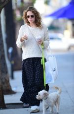 BETHANY JOY LENZ Out with Her Dog in Los Angeles 11/22/2018