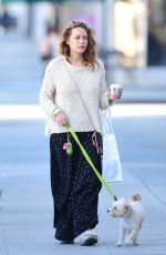 BETHANY JOY LENZ Out with Her Dog in Los Angeles 11/22/2018