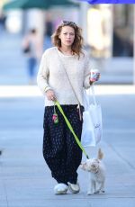 BETHANY JOY LENZ Out with Her Dog in Los Angeles 11/22/2018