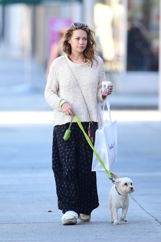 BETHANY JOY LENZ Out with Her Dog in Los Angeles 11/22/2018
