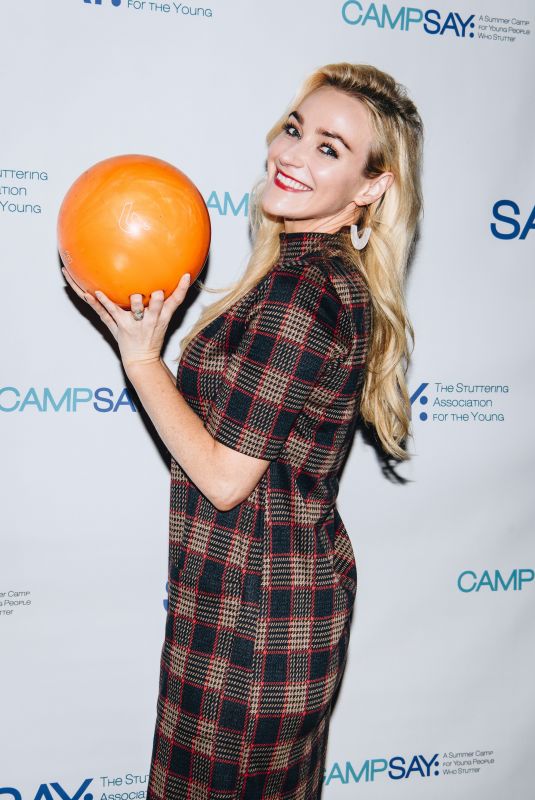 BETSY WOLFE at Paul Rudd All-star Bowling Benefit in New York 11/05/2018