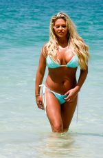 BIANCA GASCOIGNE in Bikini at a Beach in Dubai 10/30/2018