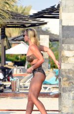 BILLIE FAIERS in Bikini at a Beach in Dubai 10/28/2018