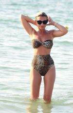 BILLIE FAIERS in Bikini at a Beach in Dubai 10/28/2018