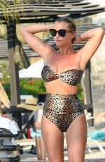 BILLIE FAIERS in Bikini at a Beach in Dubai 10/28/2018