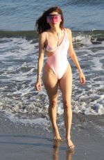 BLANCA BLANCO in Swimsuit at a Beach in Malibu 11/02/2018
