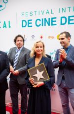 BO DEREK Honored at Almeria Walk of Fame at Almeria Film Festival 2018 in Madrid 11/24/2018