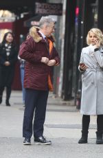 BOJANA NOVAKOVIC on the Set of Instinct in New York 11/19/2018