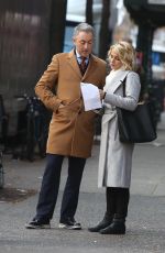 BOJANA NOVAKOVIC on the Set of Instinct in New York 11/19/2018
