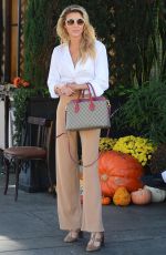 BRANDI GLANVILLE at Il Pastaio in Beverly Hills 10/31/2018