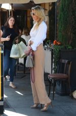 BRANDI GLANVILLE at Il Pastaio in Beverly Hills 10/31/2018