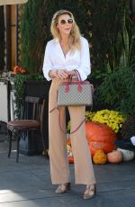 BRANDI GLANVILLE at Il Pastaio in Beverly Hills 10/31/2018