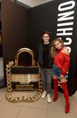 BREC BASSINGER at Moschino x H&M Launch Party in Los Angeles 11/07/2018