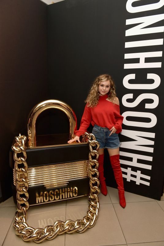 BREC BASSINGER at Moschino x H&M Launch Party in Los Angeles 11/07/2018