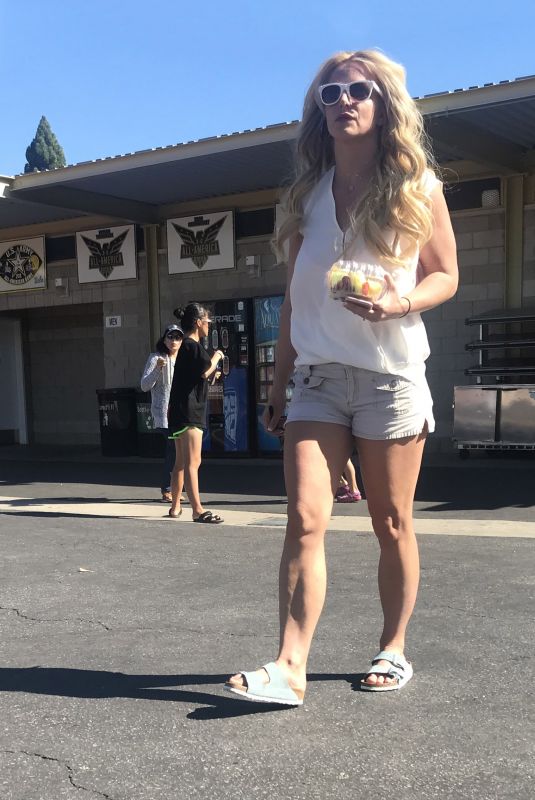 BRITNEY SPEARS Out in Los Angeles 10/30/2018