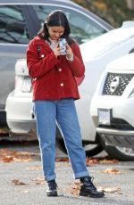 CAMILA MENDES Out in Vancouver 10/30/2018