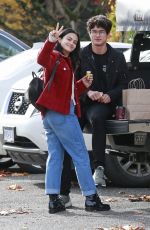 CAMILA MENDES Out in Vancouver 10/30/2018