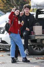 CAMILA MENDES Out in Vancouver 10/30/2018